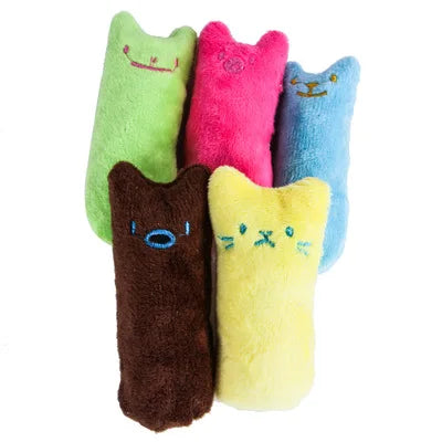 Catnip-Plüschspielzeug mit Knistereffekt für Katzen