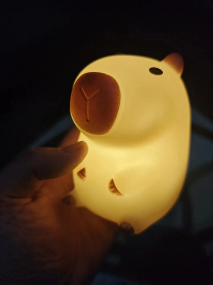 Capybara-Nachtlicht aus Silikon