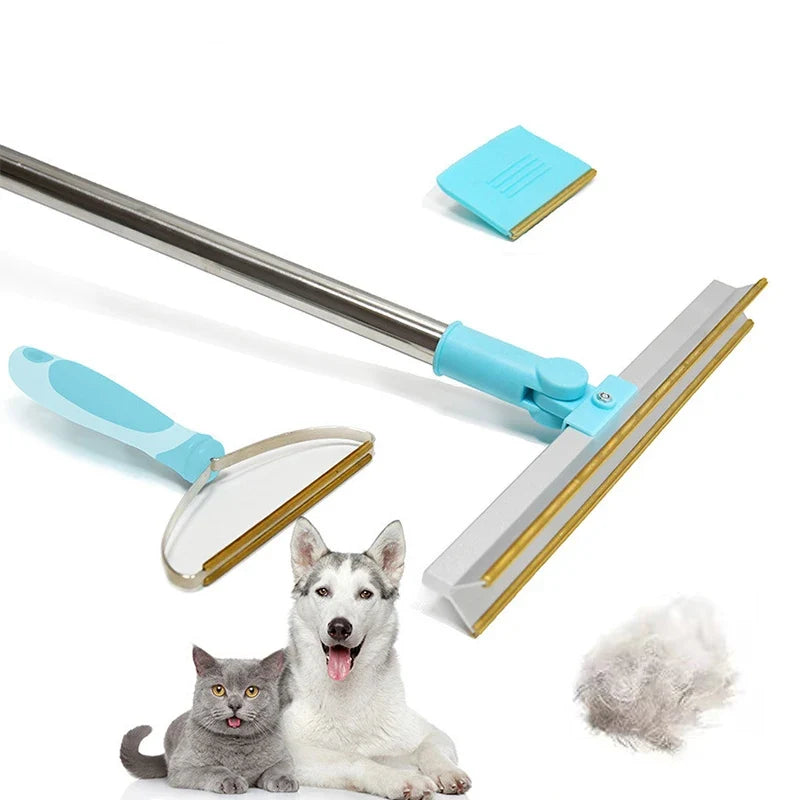 Tierhaarentferner-Set für Teppiche & Polster