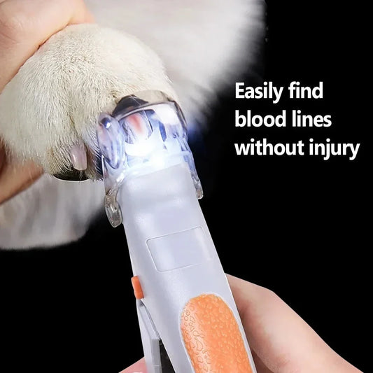 LED-Krallenschere für Hunde und Katzen